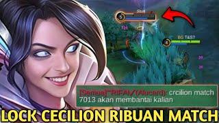 EUDORA LOCK CECILION MATCH 7000++ SAMPE SEMUA MUSUH BELI 4 ATHENA + RADIANT & ROSE GOLD METEOR! MLBB