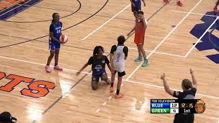 2024 Triple Threat Girls Basketball Showcase: Blue vs. Green (5th/6th grade game)