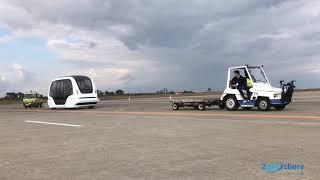 Autonomous Shuttle Demonstration – Sendai International Airport