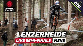Lenzerheide Elite Men's Downhill Semi-Final | LIVE DHI Racing