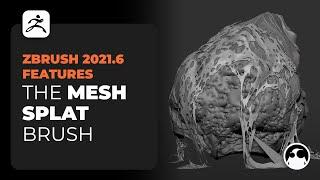 ZBrush 2021.6 Mesh Splat brush