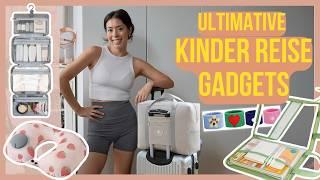 Praktische Reise Gadgets für Eltern und Kinder Tipps für Flugzeug und Zugreisen I EILEENA