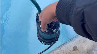 Submersible 1/2 HP Pool Pump saved me! 