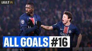 All goals Week 16 - Ligue 1 McDonald's 24/25