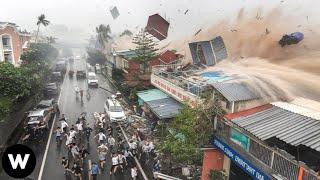 MOST SCARY Super Typhoon Yagi With 245 Km/h Winds Devastates Vietnam And China