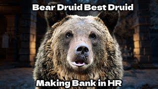 Bear druid makes me rich in HR | Dark and Darker