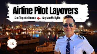 Airline Pilot Layover San Diego | #pilotlife | American Travel Family Vlog