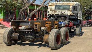 Builds a powerful truck from Junkyard chassis / Let,s See