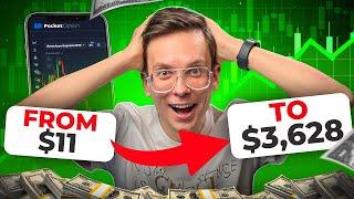 POCKET OPTION TRADING | POCKET OPTION STRATEGY | +$3,628 IN 9 MINUTES EASY! GUIDE FOR BEGINNERS