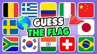  Guess the Country by the Flag  | Easy, Medium, Hard, Impossible 
