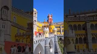 Sintra Highlights: Pena Palace & Quinta da Regaleira #palaceofpena #quintadaregaleira #portugal