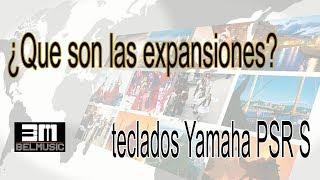 Que son las expansiones en teclados Yamaha