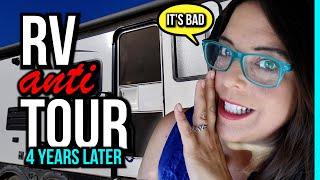 What 4 Years FULL TIME RVING with kids did to our Travel Trailer
