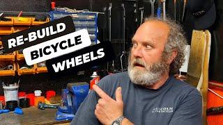 WHEEL BUILDING PRO TIPS... RE-BUILDING A BIKE WHEEL