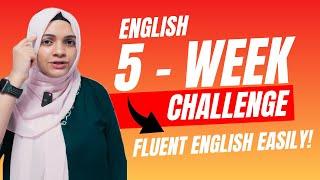 5 week 5 challenges to speak English easily | English With Me