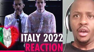 Mahmood & Blanco "BRIVIDI" FIRST TIME HEARING / Italy - Eurovision 2022 REACTION