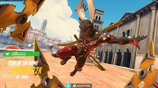 Overwatch Rank 1 Genji Shadder2k Showing His Gameplay Skills -POTG-