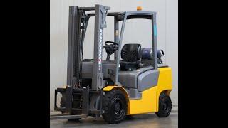 Jungheinrich TFG 425 (2018) LPG forklift truck, 777 hours worked, duplex mast, sideshift,