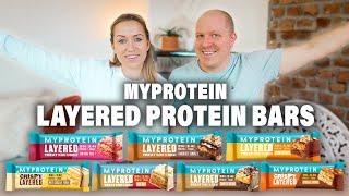 MyProtein Layered Protein Bars Taste Test & Review