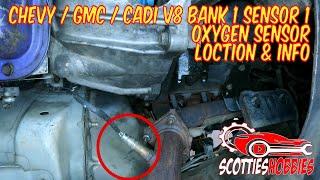  Chevy Tahoe, Silverado, Suburban, GMC Sierra - Bank 1 Sensor 1 O2 Sensor Location & OBD2 Codes 