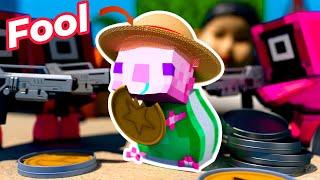 If The Foolish Axolotl is in Squid Game 2 & Minecraft best funny animations!