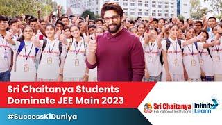 Sri Chaitanya's best coaching for IIT-JEE success || Allu Arjun || Sri Chaitanya