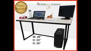 Portable Folding Computer Study table HD-OT-023 White