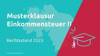 Einkommensteuer II - 2024 Prüfungsvorbereitung Steuerfachangestellte