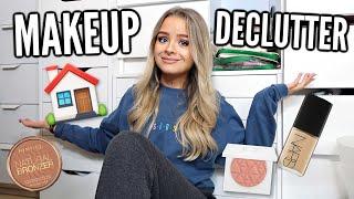 I'M MOVING!! DECLUTTER WITH ME.. MAKEUP PART 1