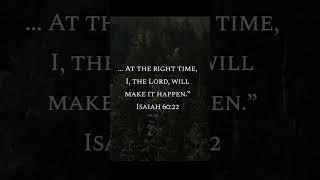 His timing! #short #christianity #bibleverse