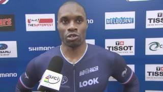 Winner Interview Gregory Bauge@Track World Champs Melbourne