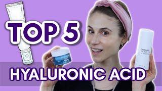 MY TOP 5 HYALURONIC ACID SKIN CARE PRODUCTS| DR DRAY