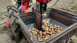 Самодельная КАРТОФЕЛЕСАЖАЛКА моего друга.