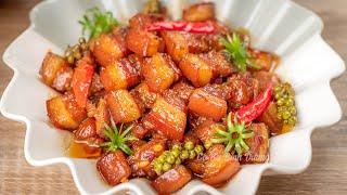 Thịt Kho Tiêu thơm ngon tuyệt đẹp với cách làm đơn giản nhanh gọn | Caramelized Pork