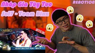 Sol7 - Nhập Gia Tùy Tục - Team Binz | Rap Việt - Mùa 2 [Live Stage] | (CHOKIE Reaction !!!)