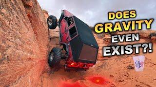 JEEP DEFYING GRAVITY on Insanely Steep Wall Climb!