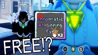 HOW TO GET CHROMATIC ALL SEEING EYE SHOWCASE In GRAND PIECE ONLINE ANNIVERSARY UPDATE! Roblox