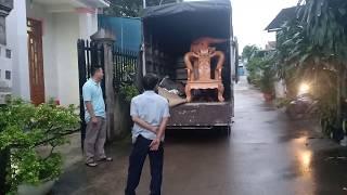 Mộc Nam Huy Giao hàng Đồ Gỗ cho a Dũng Trảng Bom