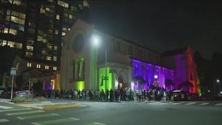 'Beautiful patchwork of our community' | Cathedral shines rainbow lights ahead of San Diego Pride