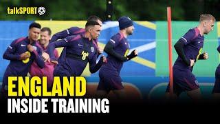 England Train After Their 2-1 WIN Over Slovakia | Euro 2024 ️