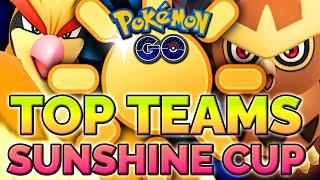 THE BEST TEAMS FOR THE SUNSHINE CUP IN POKÉMON GO | GO BATTLE LEAGUE