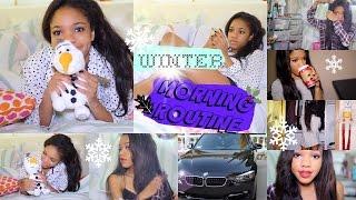 Winter Morning Routine 2014  | Tealaxx2