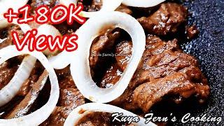 THE SECRET TO MAKE THE BEST BEEF STEAK NA TUYO RECIPE | HOW TO COOK BISTEK NA TUYO!!!