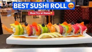 Best Sushi Rolls in the World   You Must Try : Colourful Most Popular Sushi Roll by SMS