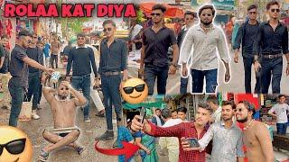 Bathing In Public Prank | Shoot Karte Time Barish Ho Gayi | Public Reaction Prank | Vlog |