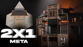 VALKYRIE - The ULTIMATE 2x1 Rust Base Design (4 Bunkers)*
