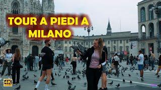 MILAN, ITALY  WALKING TOUR IN 4K | جولة سيرا على الأقدام في ميلانو | TOUR A PIEDI A MILANO