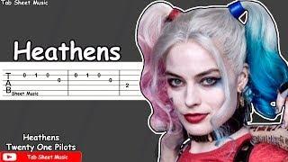 Twenty One Pilots - Heathens (Suicide Squad) Guitar Tutorial