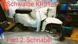 Part2 Simson Schwalbe K51/1 K 1977, Restauration, DDR, Simson Vogel Serie, Ostalgie