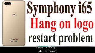 symphony i65 hang on logo restart problem solution